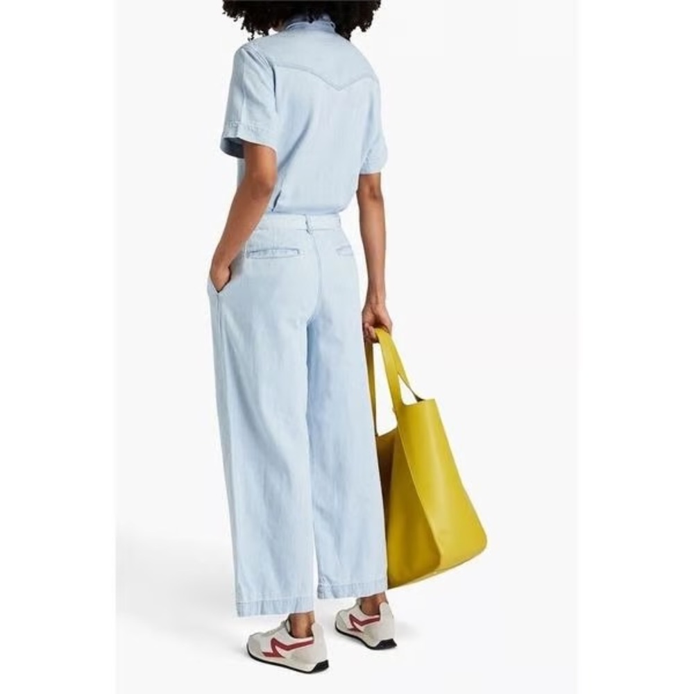 Rag & Bone Light Blue Denim Jumpsuit - Picture 2 of 5
